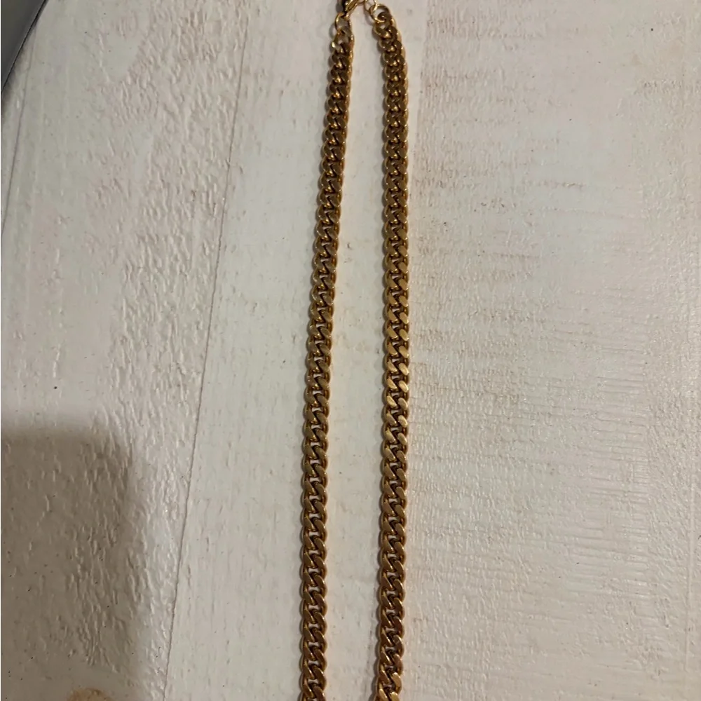 Bellalucci Gold Heart Chain Necklace , mother of pearl - Picture 6 of 6